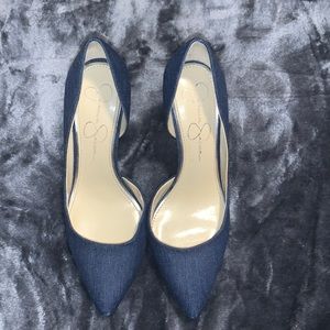 Jessica Simpson Denim Pumps